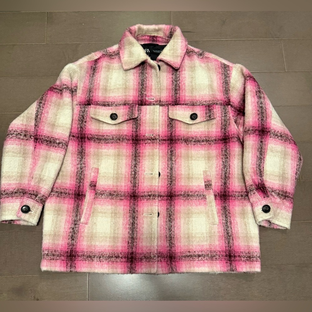 ZARA Plaid Overshirt / Jacket